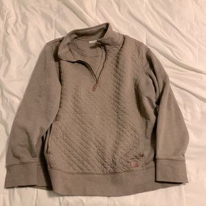 Ll Bean quilted 1/4 zip sweatshirt 1x